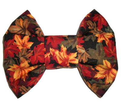  Clothes on Dog Bowtie     Fall Leaves      5 49    6 99  Xs   L  Choose Size In