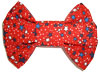 Red Stars bowties for dogs